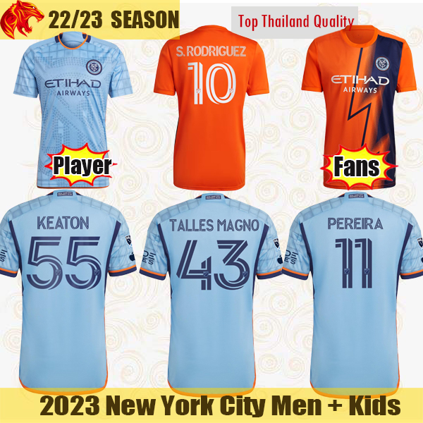 22 23 New York City Soccer Jerseys PEREIRA 2022 2023 Fans Player TALLES MAGNO KEATON S. RODRIGUEZ MORALES THIAGO MARTINS PELLEGRINI Football Shirt Men's Jersey Kids Kit, Player 2023 home
22 23 New York City Soccer Jerseys PEREIRA 2022 2023 Fans Player TALLES MAGNO KEATON S. RODRIGUEZ MORALES THIAGO MARTINS PELLEGRINI Football Shirt Men's Jersey Kids Kit, Player 2023 home