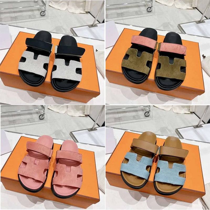 Designer Sandals Chypre Slippers Beach Classic Flat Luxury Summer red green blue black soft waterproof Lady Leather Flip Flops Top Quality Men Women Slides Size 35-45, #2
Designer Sandals Chypre Slippers Beach Classic Flat Luxury Summer red green blue black soft waterproof Lady Leather Flip Flops Top Quality Men Women Slides Size 35-45, #2