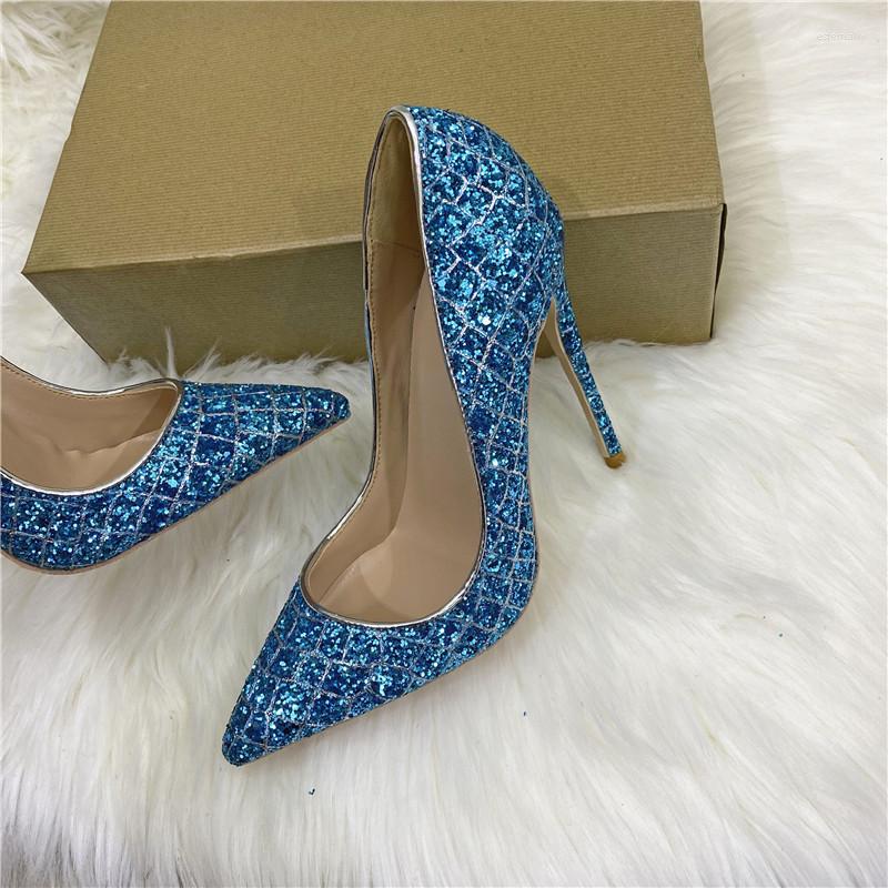 Dress Shoes Blue Bling Pumps Slip On Shallow Mouth Pointed Toe High Heels Women Stiletto Sexy Party Plus Size 42-45
Dress Shoes Blue Bling Pumps Slip On Shallow Mouth Pointed Toe High Heels Women Stiletto Sexy Party Plus Size 42-45