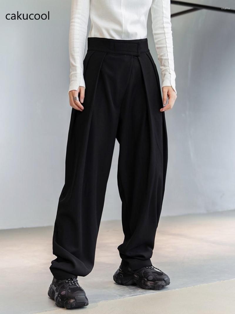 Women' Pants Cakucool Korean Straight Cylinder Waist Hanging Casual Pile Super Good Street, Black
Women' Pants Cakucool Korean Straight Cylinder Waist Hanging Casual Pile Super Good Street, Black