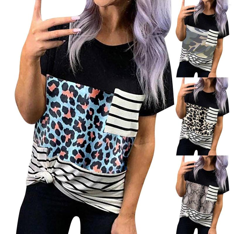 Women' T Shirts Personality Design Color Patchwork Short Sleeve Crewneck Shirt Loose Top
Women' T Shirts Personality Design Color Patchwork Short Sleeve Crewneck Shirt Loose Top
