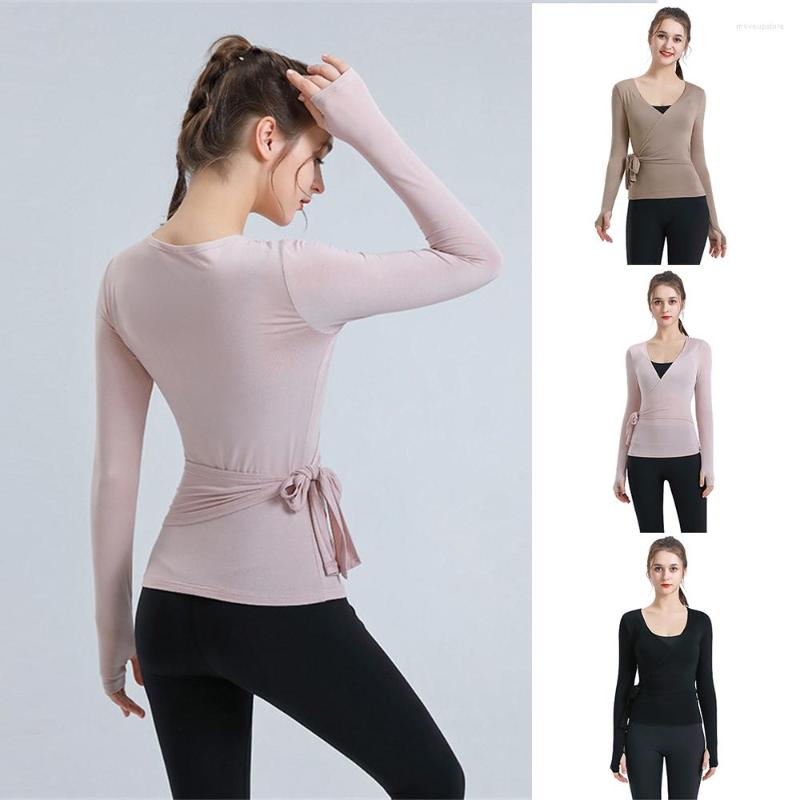 Yoga Outfit Women Long Sleeve Workout Shirts Running Breathable Athletic Tops For B2Cshop, Khaki
Yoga Outfit Women Long Sleeve Workout Shirts Running Breathable Athletic Tops For B2Cshop, Khaki