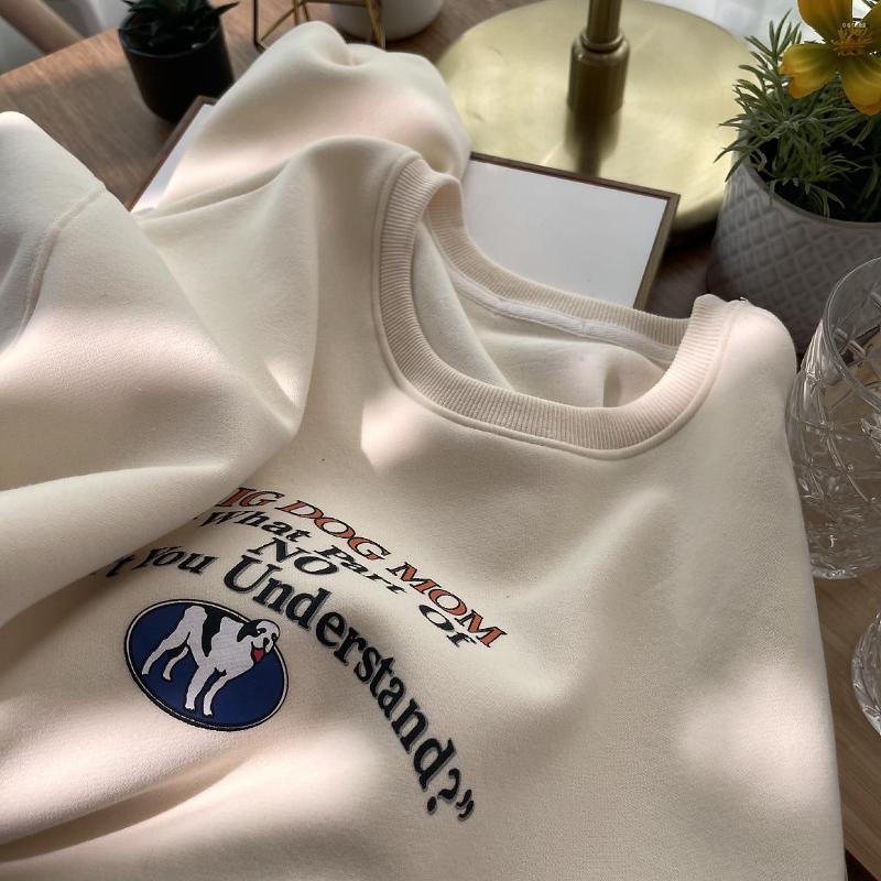 Women's Sweaters Comfortable Thick Velvet Cartoon Print Loose Crew-neck Sweater Casual Hoodie Tops For Women Spring 2023 Y2k Fashion, Purple
Women's Sweaters Comfortable Thick Velvet Cartoon Print Loose Crew-neck Sweater Casual Hoodie Tops For Women Spring 2023 Y2k Fashion, Purple