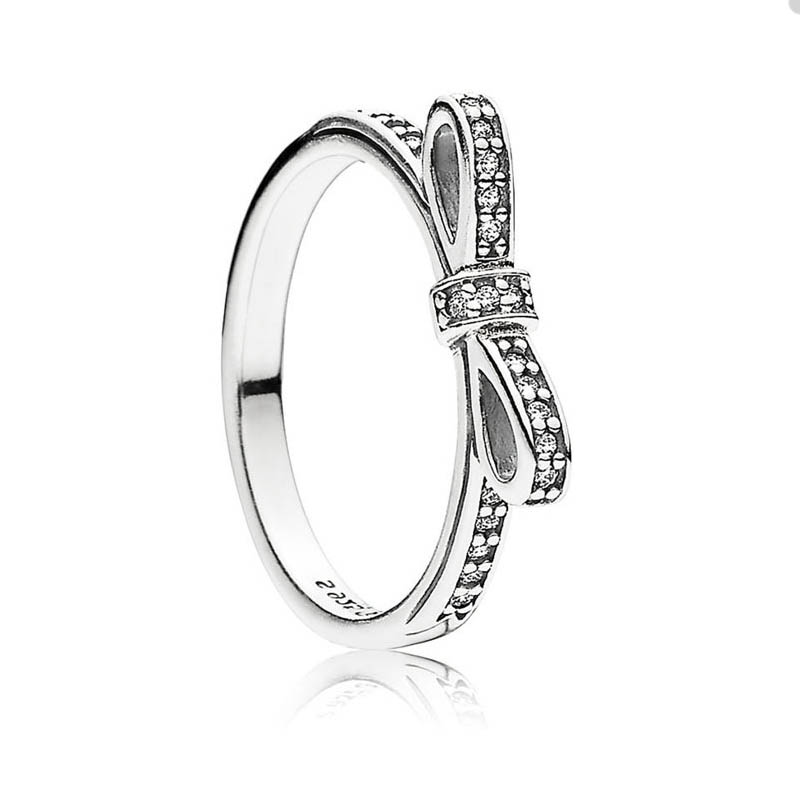 100% 925 Silver Sparkling Bow Ring for Pandora Crystal diamond Wedding Party Jewelry designer Rings Set For Women Girlfriend Gift luxury ring with Original Box
100% 925 Silver Sparkling Bow Ring for Pandora Crystal diamond Wedding Party Jewelry designer Rings Set For Women Girlfriend Gift luxury ring with Original Box