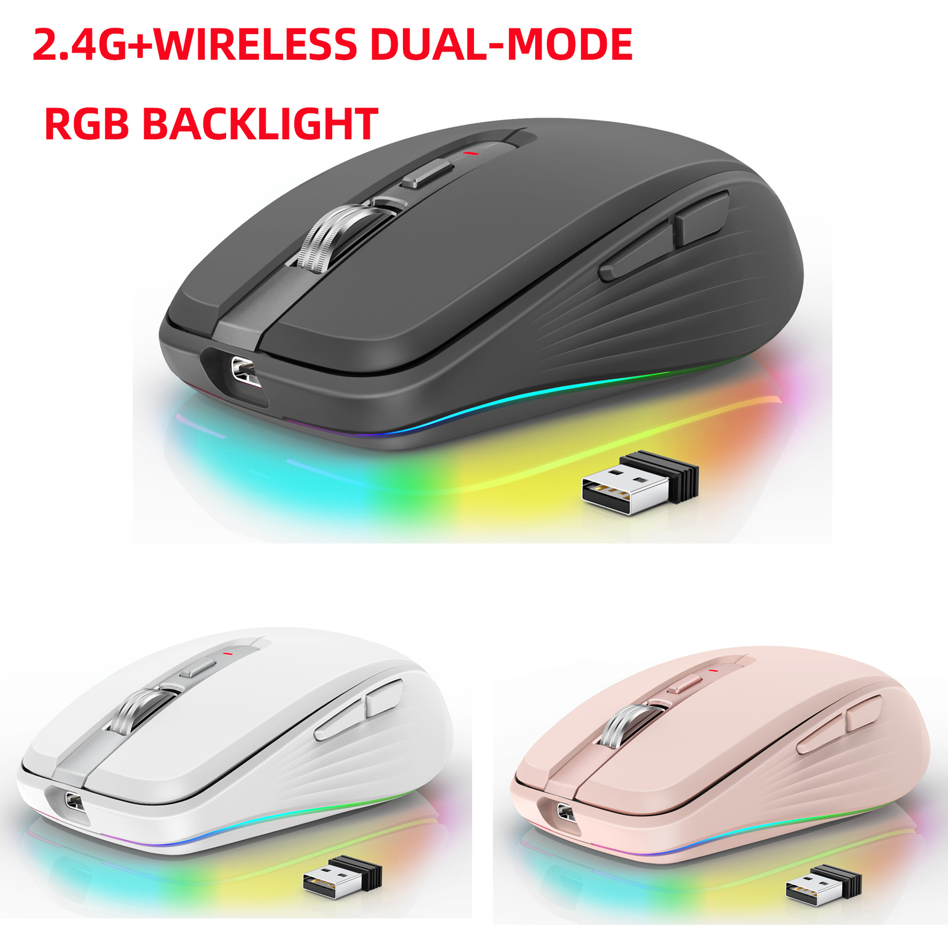 2.4G Dual Mode Bluetooth 5.1 Wireless Mouse ABS Mute Computer MOUSE2400dpi Amazon eBay Stock
2.4G Dual Mode Bluetooth 5.1 Wireless Mouse ABS Mute Computer MOUSE2400dpi Amazon eBay Stock