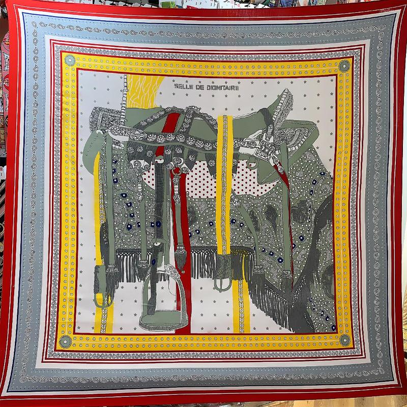 Scarves Winter Thermal Silk Cashmere Scarf Women Hand Rolled Shawls Saddle Print Square Wraps Bandana Big Hijabs Female Foulard
Scarves Winter Thermal Silk Cashmere Scarf Women Hand Rolled Shawls Saddle Print Square Wraps Bandana Big Hijabs Female Foulard