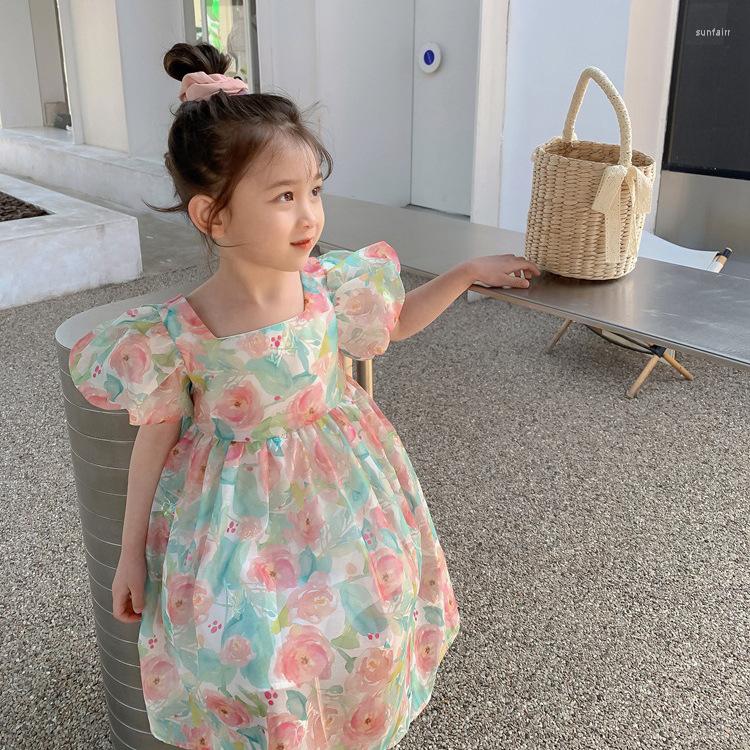 Girl Dresses Girls Floral Princess Dress Short Puff Sleeve Elegant Sweet Summer Sundress Clothes Kids Clothing High Quality, Flower
Girl Dresses Girls Floral Princess Dress Short Puff Sleeve Elegant Sweet Summer Sundress Clothes Kids Clothing High Quality, Flower