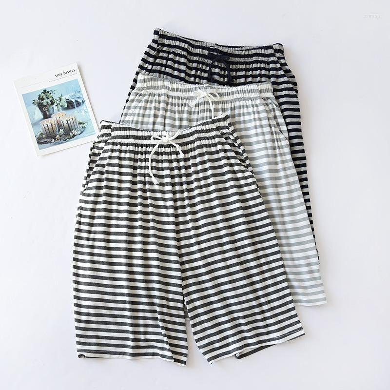 Men's Sleepwear 210 Kg Plus Size Striped Modal Men's Shorts Cool Summer Big Elastic Side Pocket Beach Pants Walking Home Half, Deep gray stripes
Men's Sleepwear 210 Kg Plus Size Striped Modal Men's Shorts Cool Summer Big Elastic Side Pocket Beach Pants Walking Home Half, Deep gray stripes