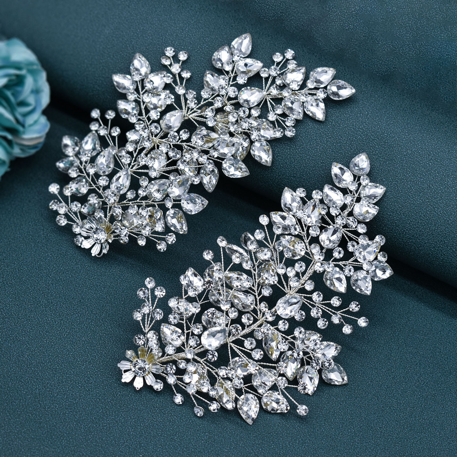 Shine Rhinestone Bridal Hair Comb Pin Wedding Hair Piece Silver Color Women Tiara Handmade Girl Headpiece
Shine Rhinestone Bridal Hair Comb Pin Wedding Hair Piece Silver Color Women Tiara Handmade Girl Headpiece
