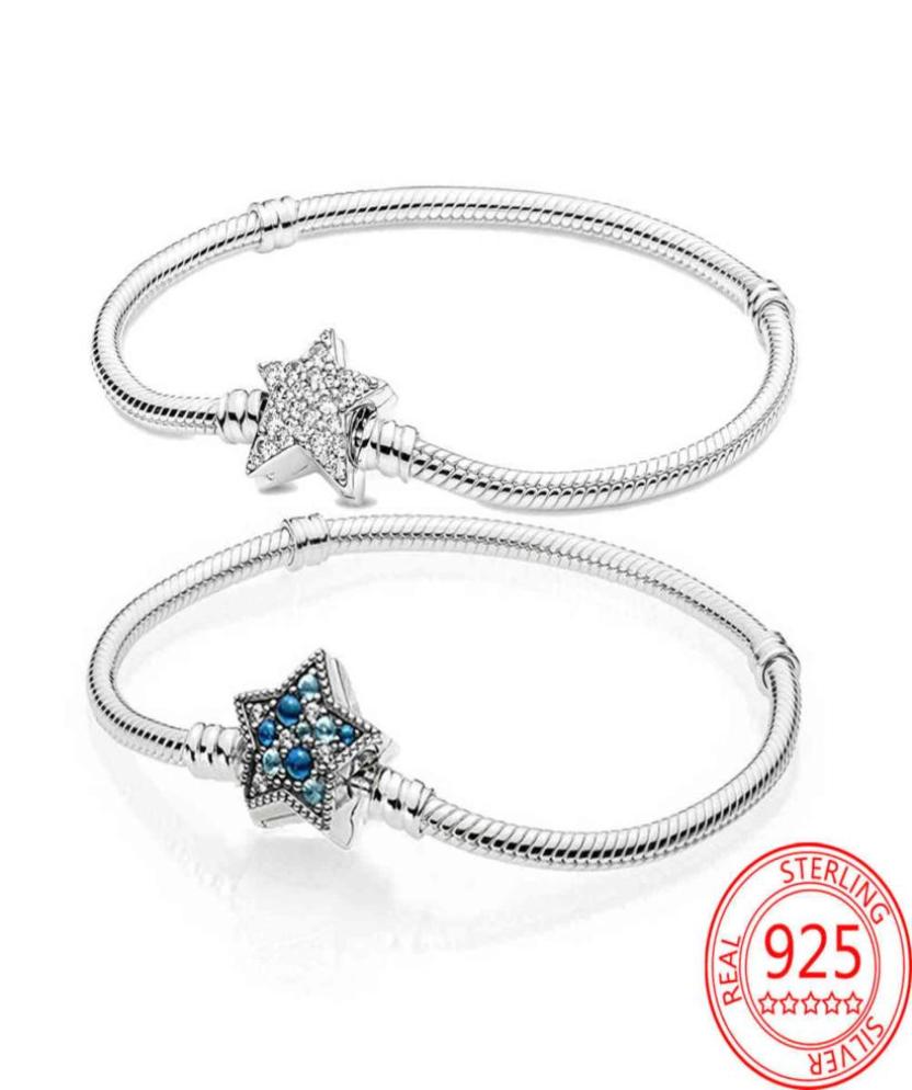 Original Brand S925 Sterling Silver Blue Bright Star Bracelet Fit Charm Bead Wedding Party Jewelry Diy Basic Chain4860380
Original Brand S925 Sterling Silver Blue Bright Star Bracelet Fit Charm Bead Wedding Party Jewelry Diy Basic Chain4860380