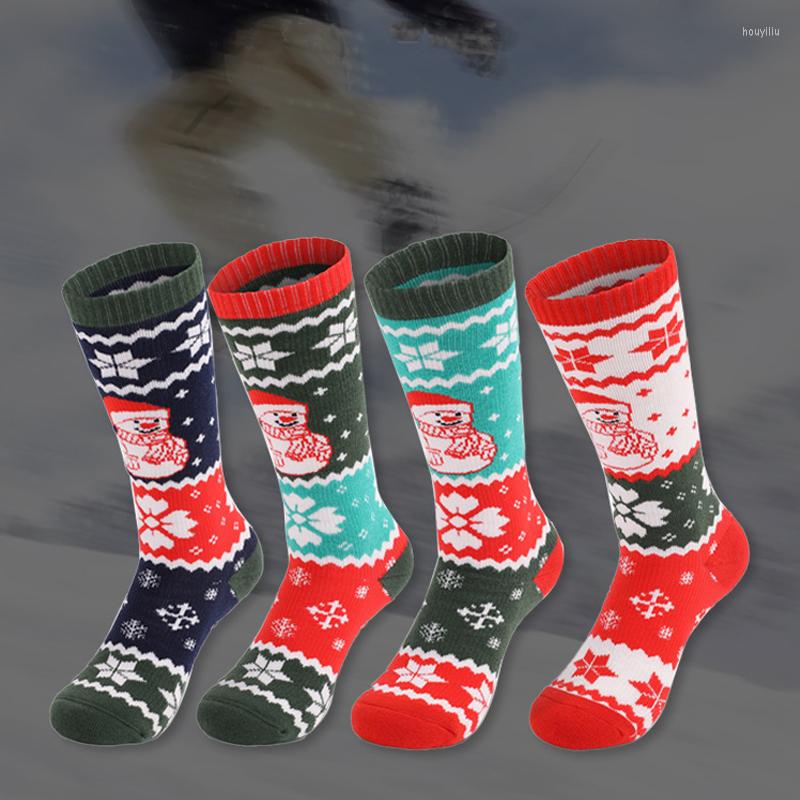 Sports Socks Kids Ski Pairs Pack Winter Warm Snowbord For Boys Girls Thermal Thicken Cotton Hiking Long Breathable High Elastic, Red green 1 pair
Sports Socks Kids Ski Pairs Pack Winter Warm Snowbord For Boys Girls Thermal Thicken Cotton Hiking Long Breathable High Elastic, Red green 1 pair