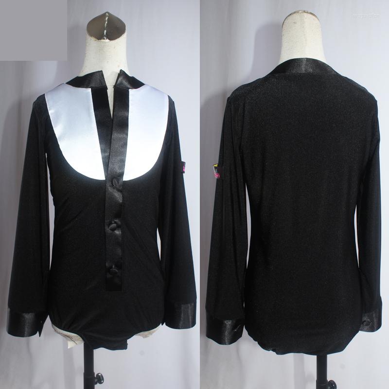 Stage Wear Boys Black Ballroom Latin Dance Tops Children Kids Professional Latino Performance Dancing Long Sleeves Shirt
Stage Wear Boys Black Ballroom Latin Dance Tops Children Kids Professional Latino Performance Dancing Long Sleeves Shirt