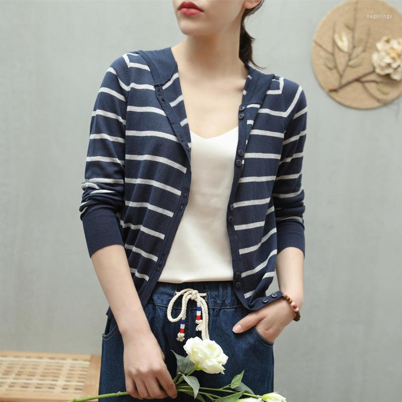 Women's Knits Cashmere Cotton Blend Hooded Cardigan Autumn Winter Fashion Stripe Streetwear Long Sleeve Cardigans Knitted Hoodies Women Coat, Blue
Women's Knits Cashmere Cotton Blend Hooded Cardigan Autumn Winter Fashion Stripe Streetwear Long Sleeve Cardigans Knitted Hoodies Women Coat, Blue