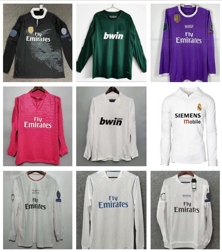 Retro Real Madrids Soccer Jersey long sleeve Football shirts GUTI Ramos SEEDORF CARLOS 10 11 12 13 14 15 16 17 RONALDO ZIDANE Beckham RAUL 00 01 02 03 04 05 06 07 finals KAKA, 14/15 3rd ucl long sleeves
Retro Real Madrids Soccer Jersey long sleeve Football shirts GUTI Ramos SEEDORF CARLOS 10 11 12 13 14 15 16 17 RONALDO ZIDANE Beckham RAUL 00 01 02 03 04 05 06 07 finals KAKA, 14/15 3rd ucl long sleeves