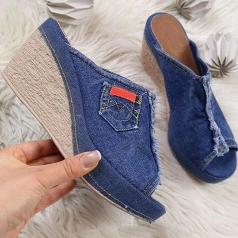 Slippers Women Shoes Sandals Summer Wedges Platform Beach Flip Flops Trend High Heels Ladies Pumps Thick Slides Mujer, Navy
Slippers Women Shoes Sandals Summer Wedges Platform Beach Flip Flops Trend High Heels Ladies Pumps Thick Slides Mujer, Navy