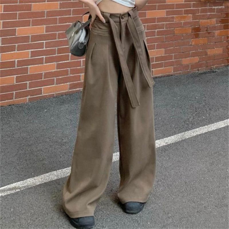 Women' Pants PLAMTEE Wide-Legged OL Solid Women With Belt Chic Minimalist Summer 2023 Work Wear Mujer Fashion Loose Office Lady Slim, Red
Women' Pants PLAMTEE Wide-Legged OL Solid Women With Belt Chic Minimalist Summer 2023 Work Wear Mujer Fashion Loose Office Lady Slim, Red