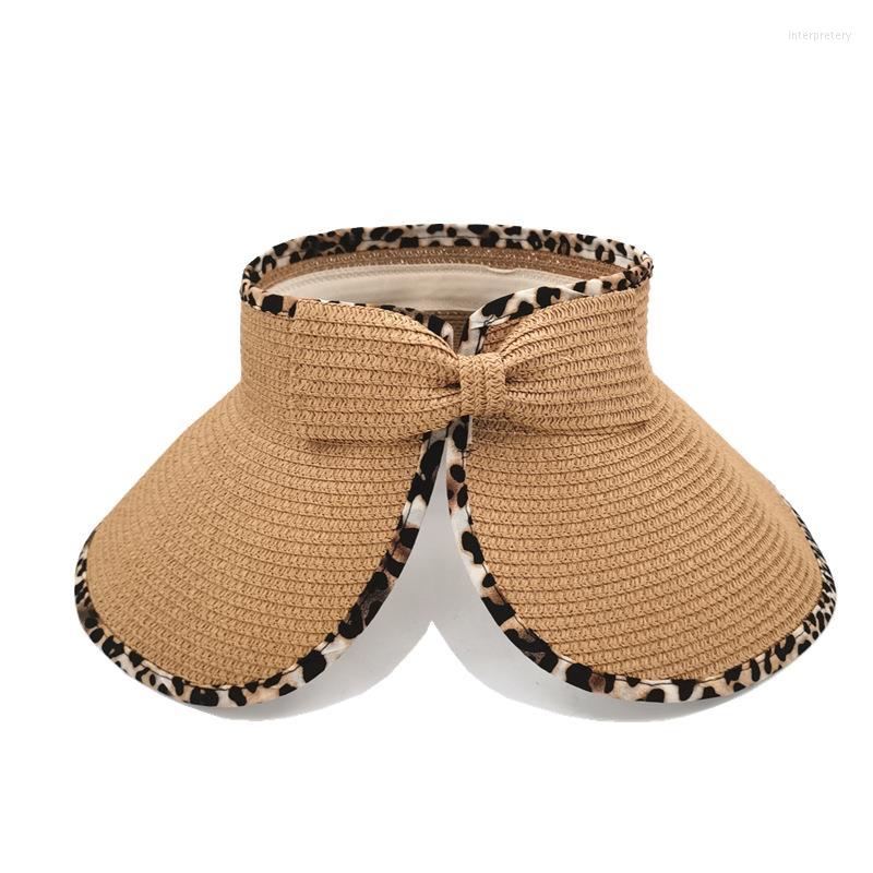 Wide Brim Hats European American Leopard Print Edge Sunscreen Visor Hat Empty Top Straw Female Bow Woven Adjustable Paper H, Khaki
Wide Brim Hats European American Leopard Print Edge Sunscreen Visor Hat Empty Top Straw Female Bow Woven Adjustable Paper H, Khaki