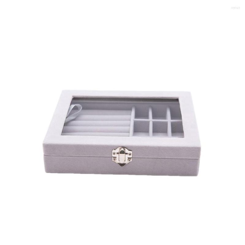 Jewelry Pouches Velour Tray Large Ring Earring Display Stand Glasses Necklace Organizer With Lid Pin Holder Table Home
Jewelry Pouches Velour Tray Large Ring Earring Display Stand Glasses Necklace Organizer With Lid Pin Holder Table Home