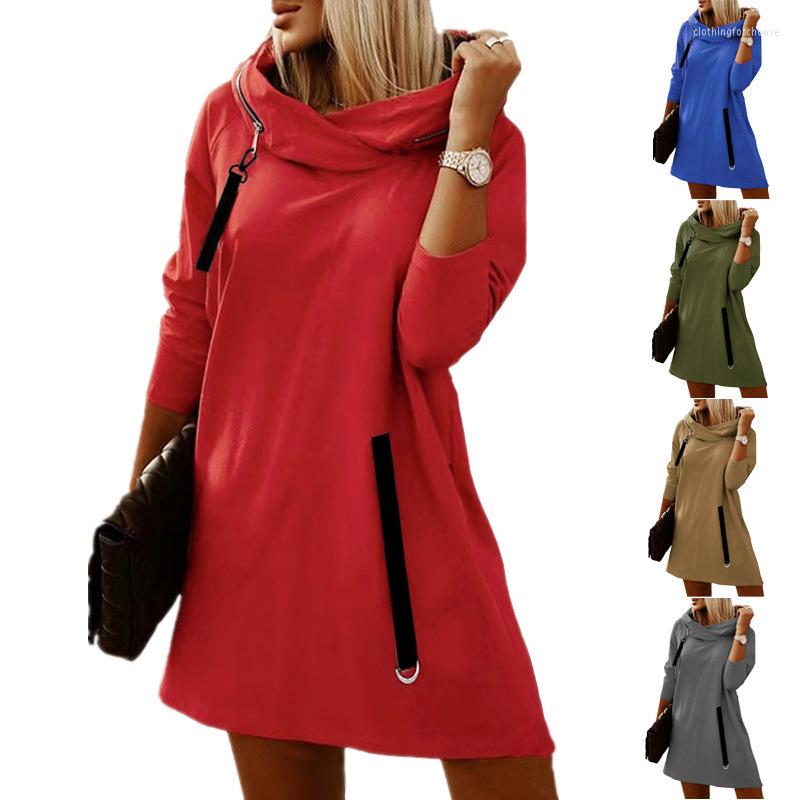 Casual Dresses Womens Loose Zip Hooded Skirts Long Sleeve Streetwear Vestido Party Scarf High Collar Dress Sports Female Clothing, Armygreen
Casual Dresses Womens Loose Zip Hooded Skirts Long Sleeve Streetwear Vestido Party Scarf High Collar Dress Sports Female Clothing, Armygreen