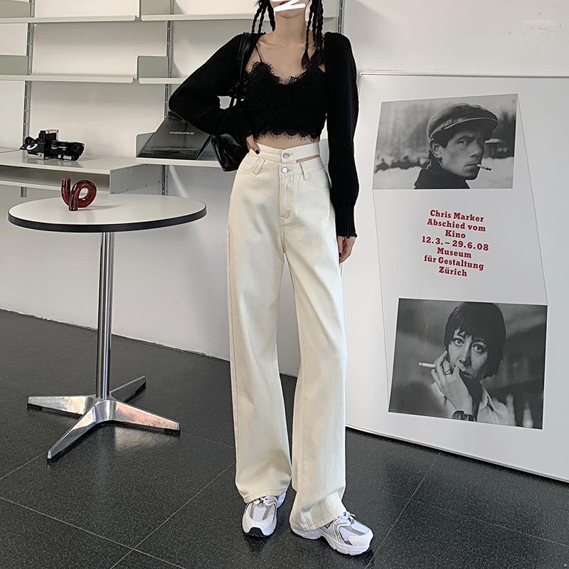 Women's Jeans High Waist Women Apricot Double Design Wide Leg Pants Denim Trousers Loose Straight Femme Bagge, Blue
Women's Jeans High Waist Women Apricot Double Design Wide Leg Pants Denim Trousers Loose Straight Femme Bagge, Blue