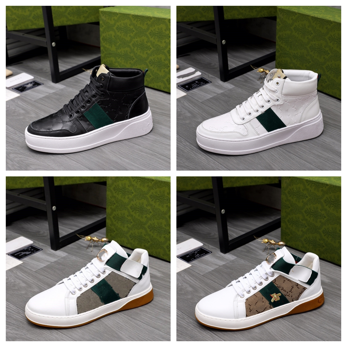 Men's maxi Camel and ebony shoes Italy canvas Shoes Designers womens casual sneakers G embroidery Rubber sole Luxurys Mens Lace-up closure big size 38-45, #01
Men's maxi Camel and ebony shoes Italy canvas Shoes Designers womens casual sneakers G embroidery Rubber sole Luxurys Mens Lace-up closure big size 38-45, #01