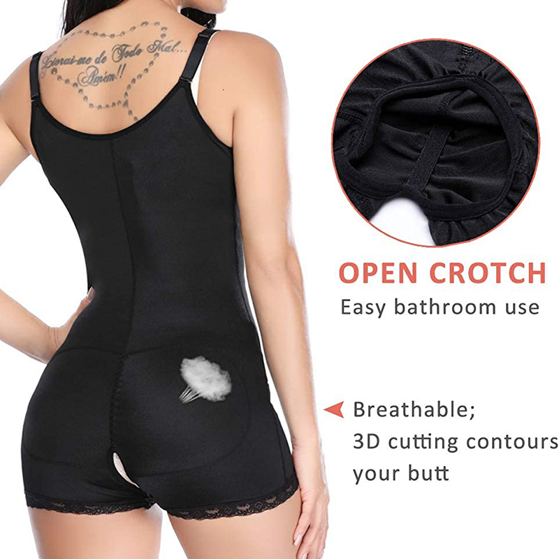 Waist Tummy Shaper Shapewear for Women Tummy Control Full Body Shaper Waist Trainer Bodysuit Butt Lifter zips Compression Garment Fajas Colombianas 23