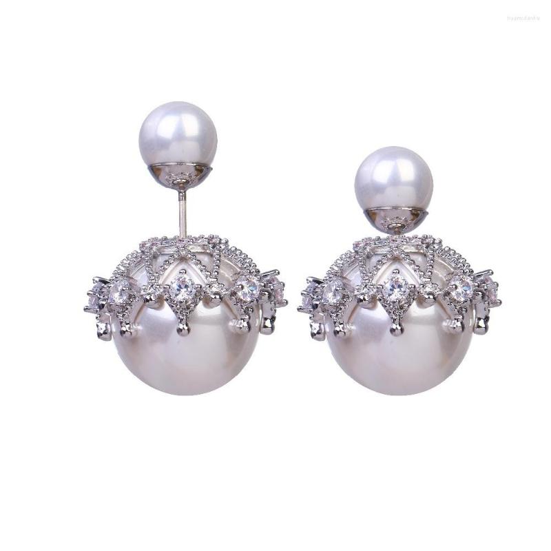Stud Earrings 4 Colors Pearls Charm Fashion Design Jewelry Unique Crystal Cubic Zircon Earring For Women Gift
Stud Earrings 4 Colors Pearls Charm Fashion Design Jewelry Unique Crystal Cubic Zircon Earring For Women Gift