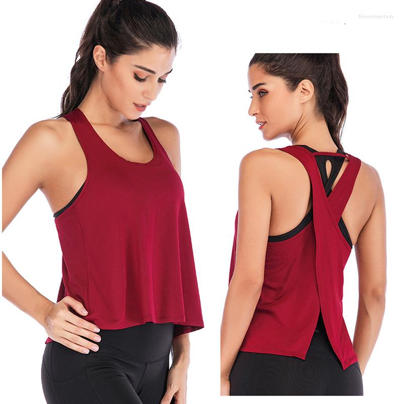 Women' T Shirts Women Ladies Casual Sleeveless T-shirts Vest Tops Soft Solid Back Cross Fitness Loose Workout Tank Gym Wear, Gray
Women' T Shirts Women Ladies Casual Sleeveless T-shirts Vest Tops Soft Solid Back Cross Fitness Loose Workout Tank Gym Wear, Gray