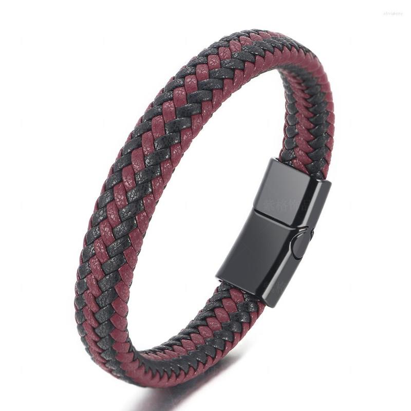 Charm Bracelets Classic Braided Leather Simple Brown Bangle For Women Men Year Jewelry Gift Fashion Accessory
Charm Bracelets Classic Braided Leather Simple Brown Bangle For Women Men Year Jewelry Gift Fashion Accessory