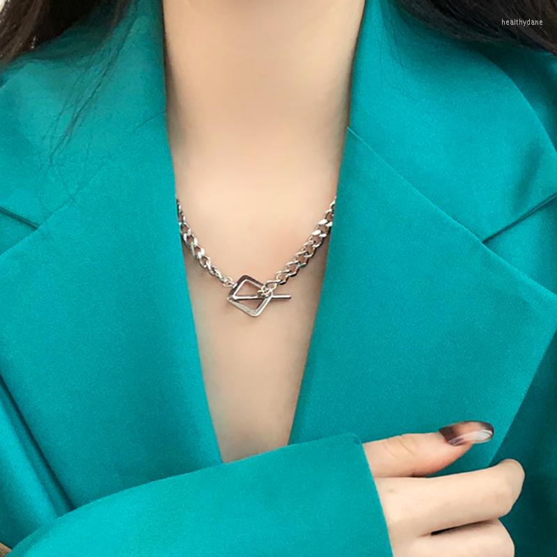 Chains Vogallery Gold Color Goth Chain On The Neck Geometric Silver Necklace Pendants For Women Fashion Punk Jewelry
Chains Vogallery Gold Color Goth Chain On The Neck Geometric Silver Necklace Pendants For Women Fashion Punk Jewelry