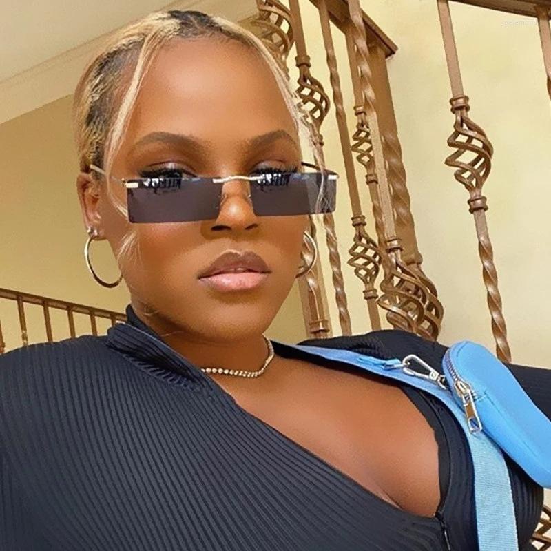 Sunglasses Rimless Rectangle Women Men 2023 Fashion Brand Square Sunglass Shades Woman Alloy Sun Glasses UV400
Sunglasses Rimless Rectangle Women Men 2023 Fashion Brand Square Sunglass Shades Woman Alloy Sun Glasses UV400