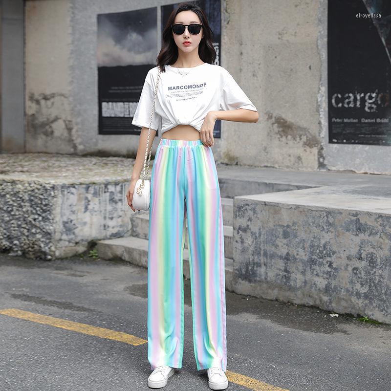 Active Pants Ice Silk Rainbow Wide Leg Women's Spring/Summer Thin Versatile Loose High Waist Drop Casual Straight, Beige
Active Pants Ice Silk Rainbow Wide Leg Women's Spring/Summer Thin Versatile Loose High Waist Drop Casual Straight, Beige