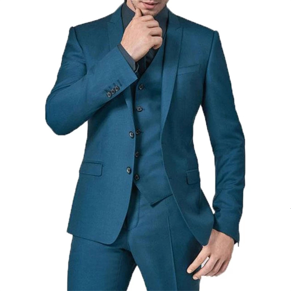 Men's Suits Blazers Slim Boyfriend Suits for Men 3 piece Peaked Lapel Wedding Groom Tuxedos Man Fashion Clothes Set Jacket Vest with Pants 230509, Picture style4
Men's Suits Blazers Slim Boyfriend Suits for Men 3 piece Peaked Lapel Wedding Groom Tuxedos Man Fashion Clothes Set Jacket Vest with Pants 230509, Picture style4