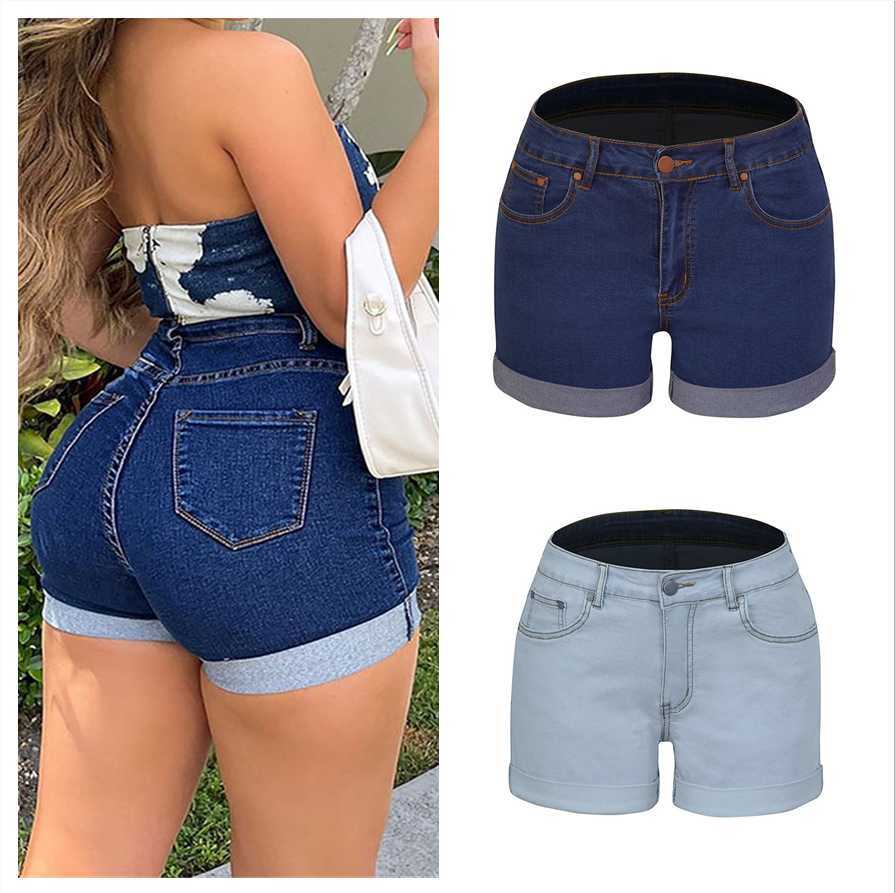 Women' Shorts Women' Shorts 2023 New High Elastic Denim Shorts Jeans AA230508, Dark blue
Women' Shorts Women' Shorts 2023 New High Elastic Denim Shorts Jeans AA230508, Dark blue