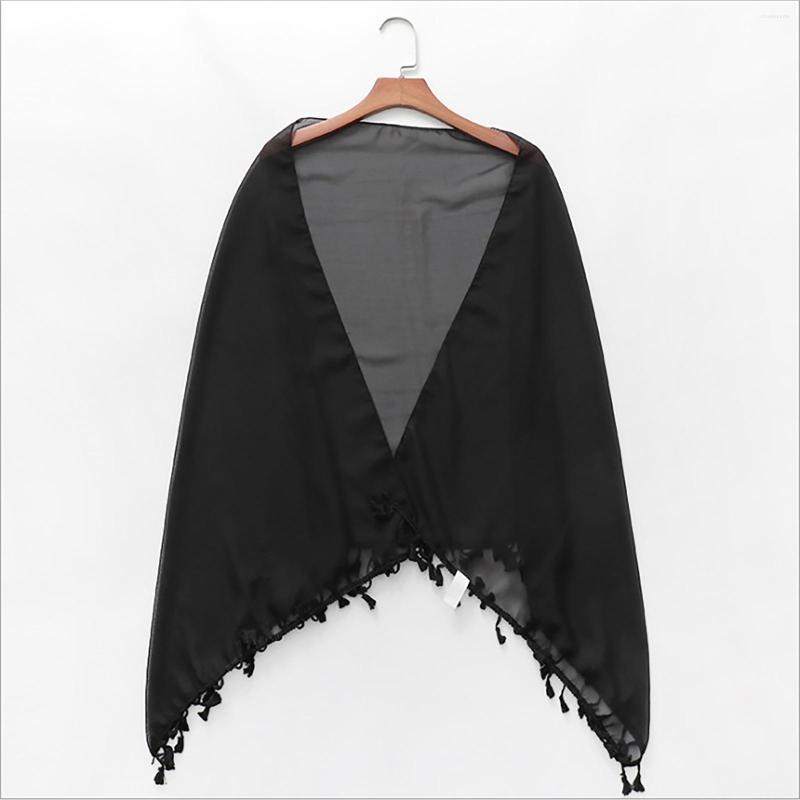 Women's Swimwear Chiffon Fringe Scarf Beach Shawl Cover Up Half Body Apron, White
Women's Swimwear Chiffon Fringe Scarf Beach Shawl Cover Up Half Body Apron, White