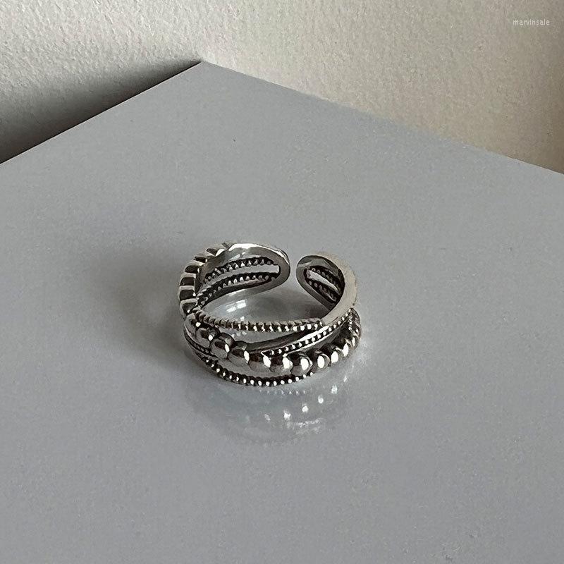 Cluster Rings Kinel Real 925 Sterling Silver Original Certified Multi-Layer Winding Ring For Women Retro Classic Creative Design 2023
Cluster Rings Kinel Real 925 Sterling Silver Original Certified Multi-Layer Winding Ring For Women Retro Classic Creative Design 2023