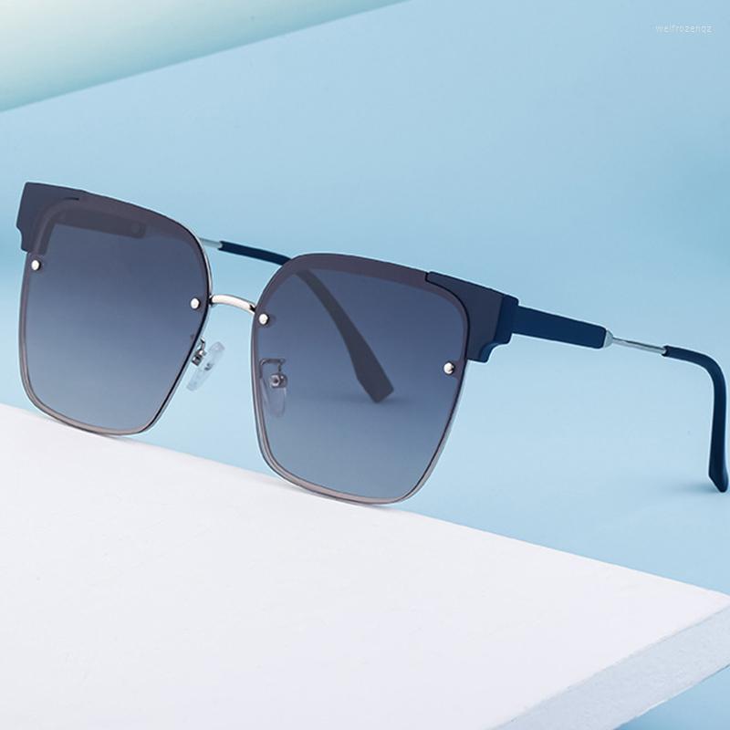 Sunglasses Fashion Oversized Square Polarized Women Trendy Brand Designer Luxury Female Sun Glasses Men Driving Goggles UV400 
Sunglasses Fashion Oversized Square Polarized Women Trendy Brand Designer Luxury Female Sun Glasses Men Driving Goggles UV400