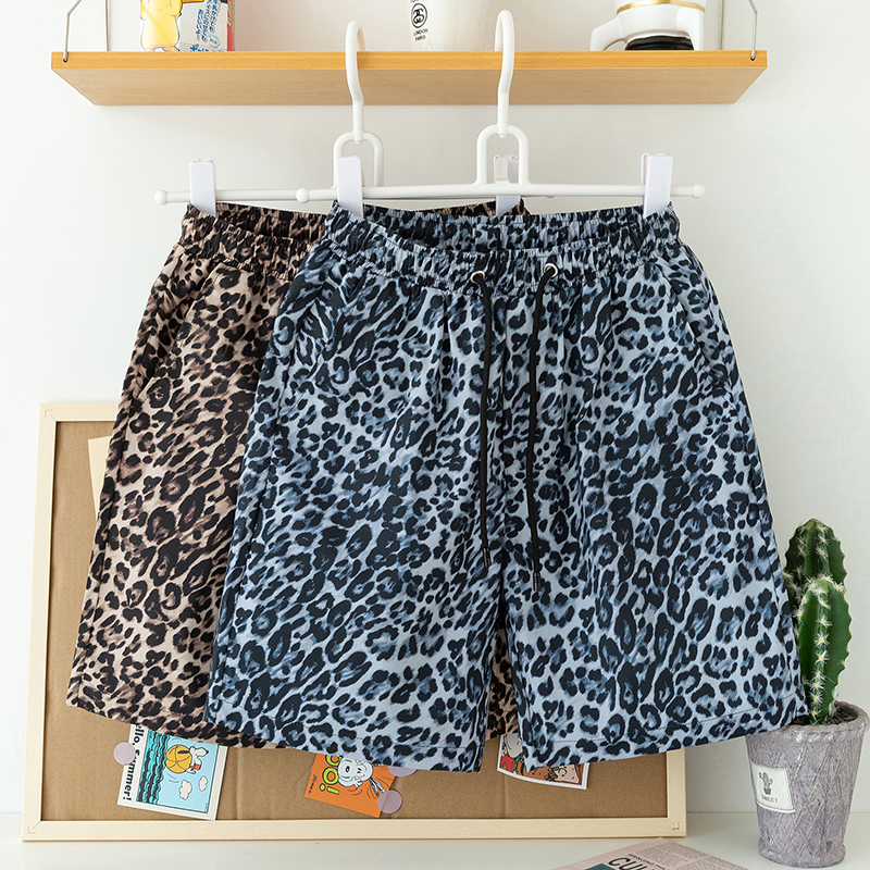 Men's Shorts Casual Leopard Shorts Men Summer Comfortable Clothes Beach Shorts Man Breathable Gym Short Trousers 5XL 6XL 7XL 230509