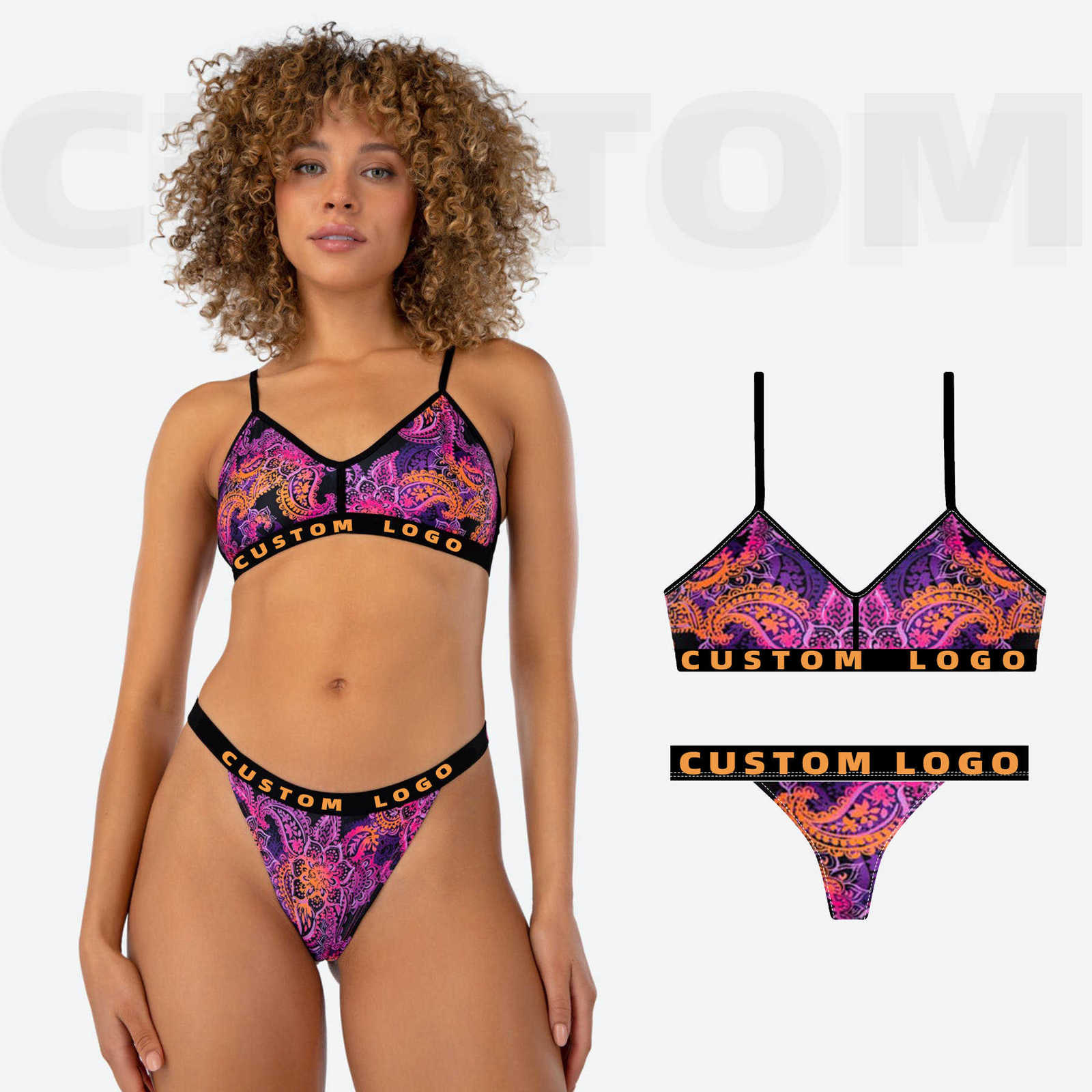 Women's Bra Hot Sale Contton Polyester Ladies Girl Design Lingerie Woman Panties and Panty Underwear Custom, Custom your style
Women's Bra Hot Sale Contton Polyester Ladies Girl Design Lingerie Woman Panties and Panty Underwear Custom, Custom your style