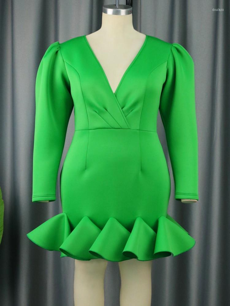 Ethnic Clothing Chic Design Green African Dress For Women Fashion Big Size Africa Clothes Long Sleeve V-neck Pleated Sexy Hip Wrap Party
Ethnic Clothing Chic Design Green African Dress For Women Fashion Big Size Africa Clothes Long Sleeve V-neck Pleated Sexy Hip Wrap Party