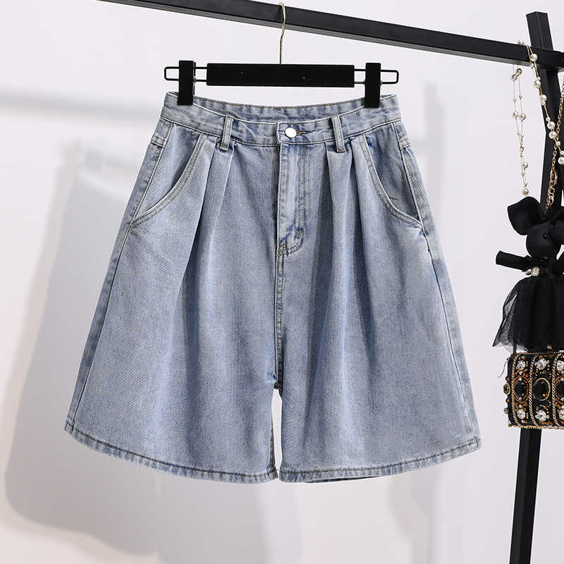 Women' Shorts SURMIITRO -5XL Plus Size Denim Shorts Women 2023 Summer Korean Fashion Loose Wide Leg High Waist Short Pants Jeans Female AA230508, Light blue
Women' Shorts SURMIITRO -5XL Plus Size Denim Shorts Women 2023 Summer Korean Fashion Loose Wide Leg High Waist Short Pants Jeans Female AA230508, Light blue