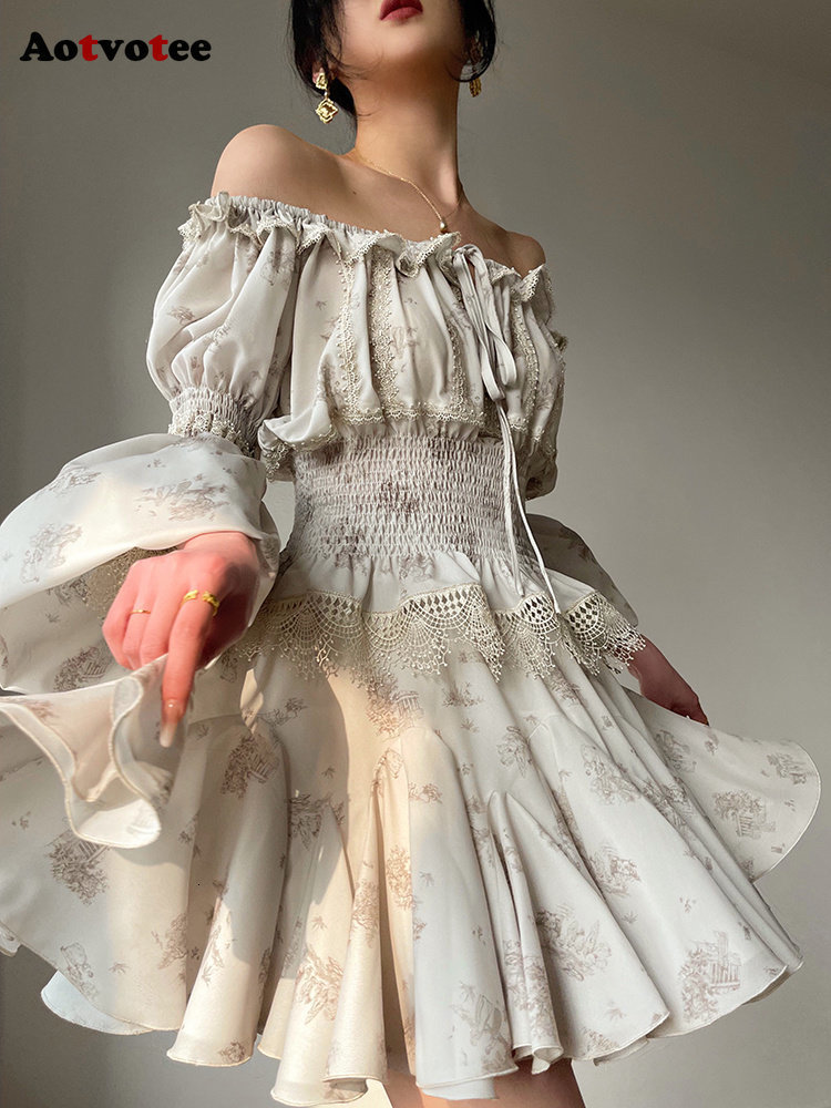 Two Piece Dress Aotvotee Sets Outifits 2023 Fashion Lantern Sleeve Slash Neck Lace Tops Chic Elegant Ruffle Mini Skirt 230508, Sky blue
Two Piece Dress Aotvotee Sets Outifits 2023 Fashion Lantern Sleeve Slash Neck Lace Tops Chic Elegant Ruffle Mini Skirt 230508, Sky blue