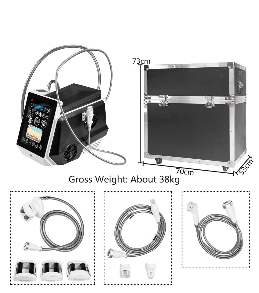Portable V-Shapes Vacuum RF Cavitation Body Slimming Machine