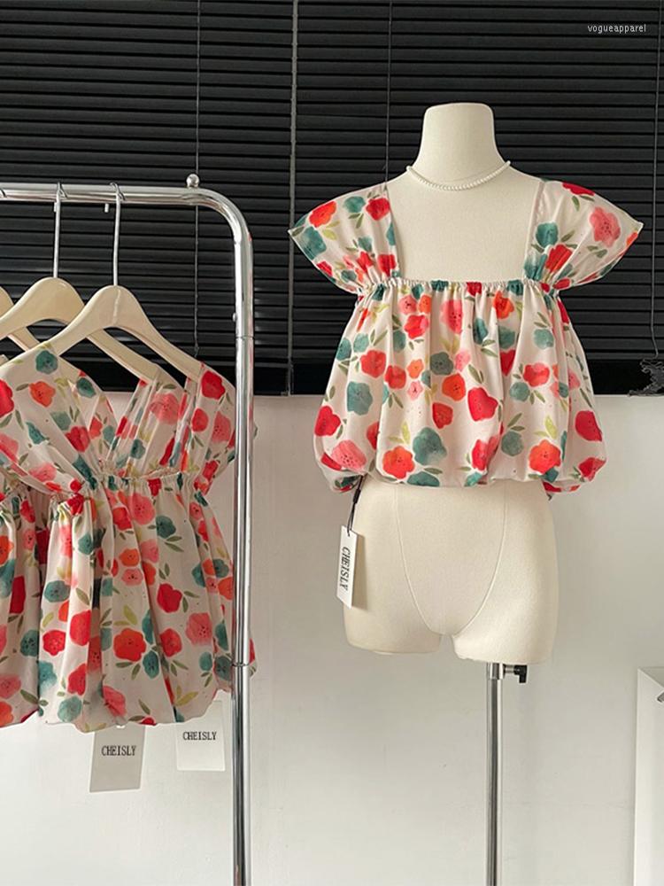Women' Tanks Women Contrast Color Print Design Vintage Chic Suspender Vest Pleated Casual Square Collar Crop Halter Tank Tops 2023 Summer, Red
Women' Tanks Women Contrast Color Print Design Vintage Chic Suspender Vest Pleated Casual Square Collar Crop Halter Tank Tops 2023 Summer, Red