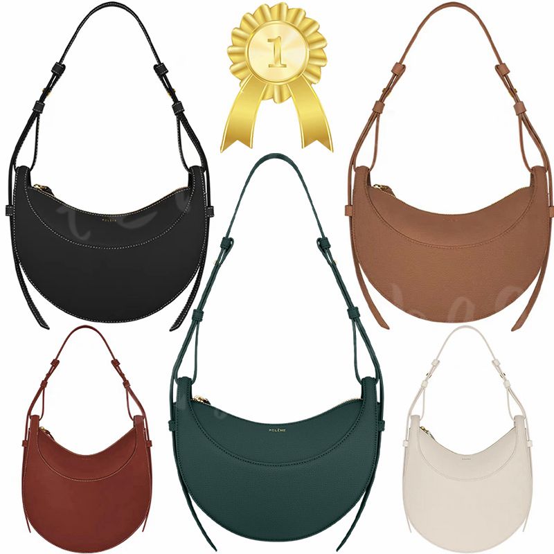 Numero Dix Half-Moon Polene Bag Textured/Smooth Calf Leather Tote Designer Zip Closure Shoulder Bags Women Hobo Handbags Crossbody Purse, 14 / smooth
Numero Dix Half-Moon Polene Bag Textured/Smooth Calf Leather Tote Designer Zip Closure Shoulder Bags Women Hobo Handbags Crossbody Purse, 14 / smooth