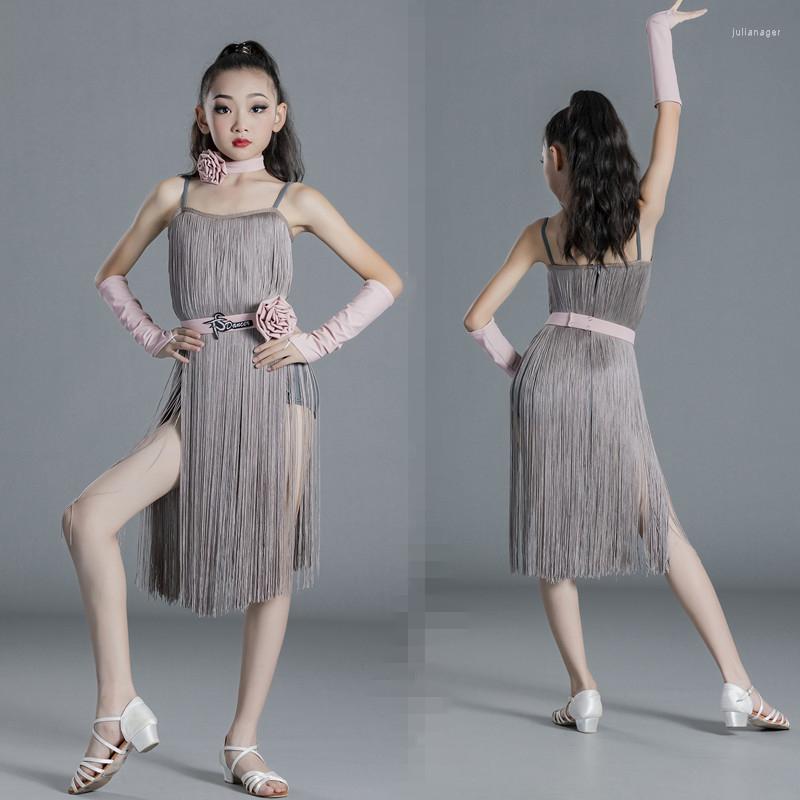 Stage Wear Fashion Latin Dance Dress For Girls Long Fringed Children'S Ballroom Competition Kids Costume SL5887, Only dress
Stage Wear Fashion Latin Dance Dress For Girls Long Fringed Children'S Ballroom Competition Kids Costume SL5887, Only dress