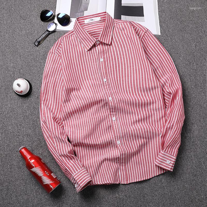 Men's Casual Shirts Fashion Lapel Button Up Korean Striped Men's Clothing 2023 Spring Tops Loose All-match Shirt Blouses P103, Red
Men's Casual Shirts Fashion Lapel Button Up Korean Striped Men's Clothing 2023 Spring Tops Loose All-match Shirt Blouses P103, Red