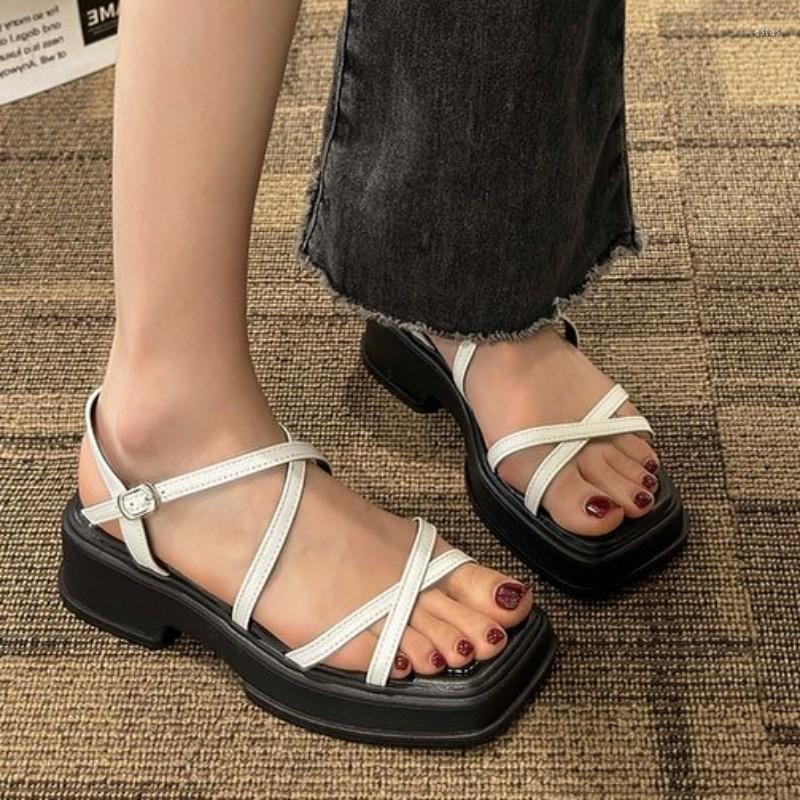 Sandals Women Platform Mid Heels Open Toe Designer Trendy Shoes 2023 Summer Beach Sexy Dress Party Mujer Zapatillas, Beige
Sandals Women Platform Mid Heels Open Toe Designer Trendy Shoes 2023 Summer Beach Sexy Dress Party Mujer Zapatillas, Beige