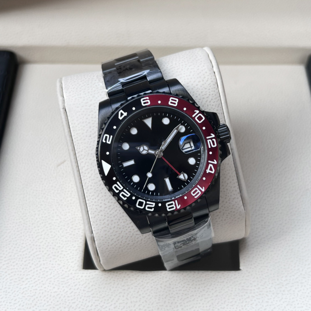 12 Styles black watch automatic mens luxury AAAA watches GMT II Red&Black Ceramic bezel 40mm 904L 126720 movement sapphire waterproof luminous watch, Only box and papers
12 Styles black watch automatic mens luxury AAAA watches GMT II Red&Black Ceramic bezel 40mm 904L 126720 movement sapphire waterproof luminous watch, Only box and papers