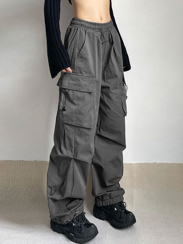 Women's Pants Capris Y2K Women Streetwear Techwear Cargo Korean Harajuku Casual Parachute Pants for Men Sweatpants Wide Leg Joggers Trousers Clothes 230508, Green
Women's Pants Capris Y2K Women Streetwear Techwear Cargo Korean Harajuku Casual Parachute Pants for Men Sweatpants Wide Leg Joggers Trousers Clothes 230508, Green
